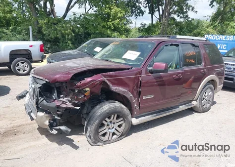 2006 Ford Explorer Eddie Bauer из США, поврежденный, VIN 1FMEU74E06UA01302